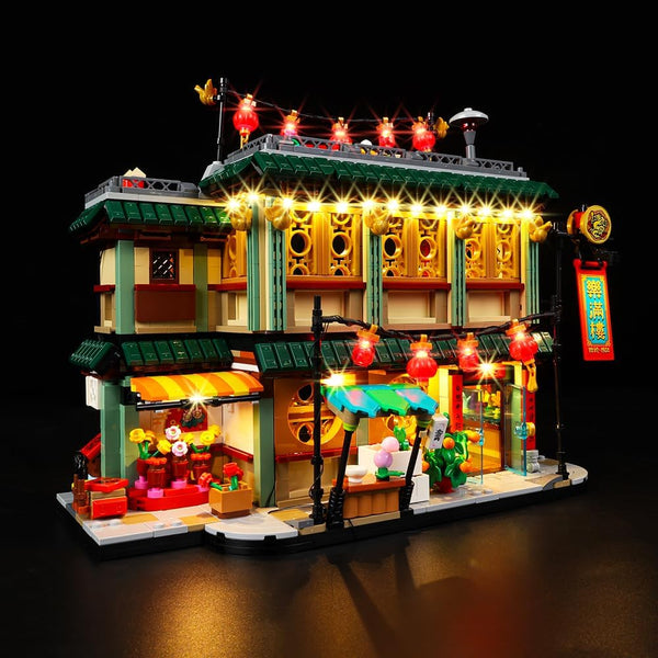 Kyglaring Led Light Set for Lego Family Reunion Celebration, Lighting Kit Compatible with Lego Chinese New Year 80113