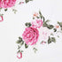 Newborn Girls Receiving Blanket and Headband Set, Flower Baby Swaddle Blankets, Infant Warm