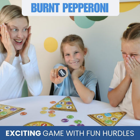 8-12, Matheroni Pepperoni Math Board Game - Multiplication & Division for Kids Ages Hunt & Solve Pepperonis - Pizza