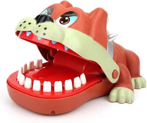 Pssopp Bulldog Teeth Game - Dentist Bite Finger Game for Adults Kids Family Fun at Home