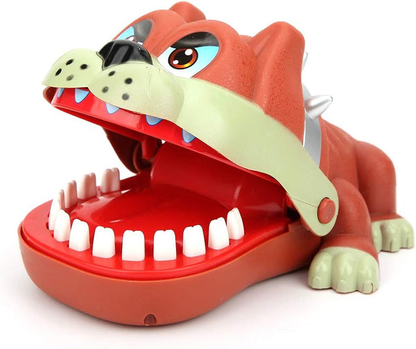 Pssopp Bulldog Teeth Game - Dentist Bite Finger Game for Adults Kids Family Fun at Home