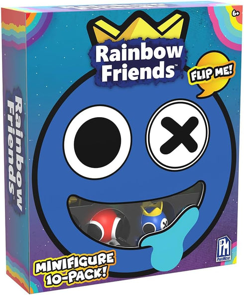 Rainbow Friends - 10-Pack Minifigure Collector Set (Series 2, 10 Collectible Figures)