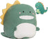 Cute Dinosaur Plush Hugging Pillow - Soft 12 Inch Stuffed Animal Toy for Kids Birthday, Valentine, Christmas