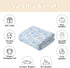 Cstdyfrv Summer 60x80in Pink Blue Coastal Baby Blankets for Boys Girls Cute Seashells Starfish Bows Striped Swaddle