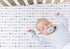 FIGEPO 4 Pack Set Star and Moon Neutral Unisex Fitted Baby Crib Sheets for Baby Boys or Girls