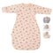 Transitional Baby Swaddling Sack with Arms Up Length Sleeves and Mitten Cuffs