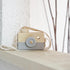 Baby Toy Wooden Mini Camera Toy, Baby Kids Cute Mini Sharpe Toy, Neck Hanging Photographed Props for Baby Toddlers