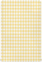 WELLDAY Yellow Gingham Crib Sheets for Boys and Girls, Fitted Baby Crib Sheets