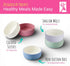 4 Pack Elk and Friends Kids Porcelain Bowls with Silicone Sleeves | Suitable for Babies/Toddlers | Microwave