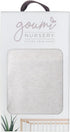 Storm Gray Crib Sheet