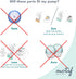 (Set 2) Motif Medical Plastic Diaphragms Replacement Parts - Compatible w/Duo Double Breast Pump - Durable Motif