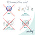 (Set 2, 160 ml) Motif Medical Breast Milk Storage Bottles for Duo Breast Pump - Durable Plastic Breastfeeding