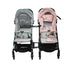 PERSELOSO 3Pcs Twin Stroller Connector Detachable Baby Stroller Accessories for Twin Babies Adjustable and Lightweight