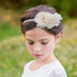 Baby Girl Floral Headband, Nylon Flower Crown Elastic Hairband, 3pcs Hair Accessories Gift for Girls, 2#, Stretchy Size
