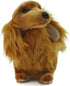 MY DOG Mini - Premium Dog Stuffed Animal - Lifelike & Realistic - Dachshund Brown