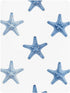 CZXW 52" 28" Starfish Sea Blue Crib Sheets Fitted x Natural Cotton Soft & Breathable for Baby Crib Mattress