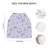 Schgap Purple Butterflies Car Seat Cover Canopy for Babies, Nursing Cover Breastfeeding Baby Carrier Cover Stroller