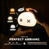 Jellyfish Night Light for Kids Bed Frame - Room Decor & Special Cute Funny Gifts, Rechargeable Baby Nursery Lamp