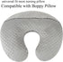 Set 2 Pack Dot Nursing Pillow Cover Nursing Pillow Slipcovers, Ultra Soft Compatible with Boppy Pillow,Standard Pillow