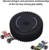 2PCS RC Car Tire, RC Front Tyre Off-Road Wheels Compatible for Wltoys 144001 1/14 RC Car (144001-1269) Wltoys 144001