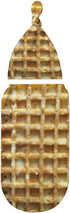Qiohoey Wafels Funny Food Newborn Baby Swaddle Blanket with Beanie Hat Baby Receiving Blanket Soft Baby Sleep Sack Baby