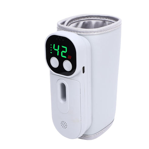 Bottle Warmer, Easy to Portable Milk Bottle Warmer Cordless Rechargeable Long Battery Life for Home