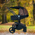 Universal Foldable Stroller Sun Shade, SPF 50 UV Protection Canopy Attachment for Summer