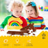Classic Building Bricks, 200 Piece 2x4 Building Blocks STEM Creative Toys Compatible with All Major Brands for Kids Age