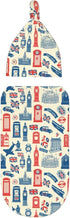 Sets Vintage British Flag Newborn Swaddle Blankets Hat Soft Baby Receiving Blanket Swaddle Sack for Baby Shower Infant