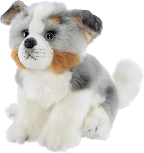 Bearington Hogan The Australian Shepherd Stuffed Animal, 13 Inch Puppy