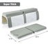Elbow PandaEar Baby Bath Kneeler & Rest Pad, Comfortable Non-Slip Kneeling Mat Cushion with Toy Organizer Storage