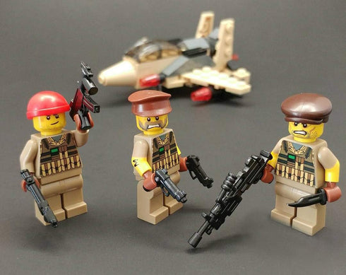 Pack 80 Brick Loot Weapons MEGA for Boys Battle-Ready Building Block Accessories Compatible with Lego Minifigures Guns