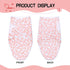 Reborn Baby Dolls Clothes Outfit Accessories Pink Heart Swaddle Blanket & Hat 2 Pcs Set for 17-22 Inch Reborn Doll Newborn Girl&Boy