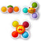 LiKee Strong Suction Cup Fidget Spinnerz Sensory Bath Toys for Baby 6-18 Months, Airplane Car Travel Toys (Farm)