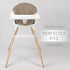 SA ACCESSORIES Cushion, Compatible with Stokke Clikk High Chair - Waterproof Seat Cushion for Babies - High Chair