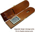 Juegoal Wood Cribbage Board Game Set 3 Tracks with Metal Pegs, Cards, Storage Area