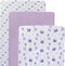 JABMARS. JABMARS Crib Sheets (3 Pack) - Soft Jersey Cotton Fitted Baby Crib