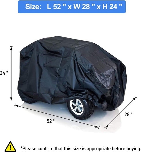 tonhui Kids Ride-On Toy Car Cover, Outdoor Wrapper Resistant Protection for Electric Battery Powered Children Wheels Toy Vehicles - Universal Fit, Water Resistant