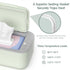 3-Level Baby Wipe Warmer, Temperature Control, Quiet and Even Heating, Large Capacity for Diaper Changes Green