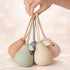 Set 3-Ivory, Andy Bear Silicone Pacifier Holder Case, Baby Paci Storage Case Silicone, Portable Leakproof One-Piece