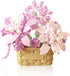 Vilbocr Mini Flowers Building Block Set,Flower Blocks Toys,Plants and Succulent Toys,Building Block FlowerpotBotanical