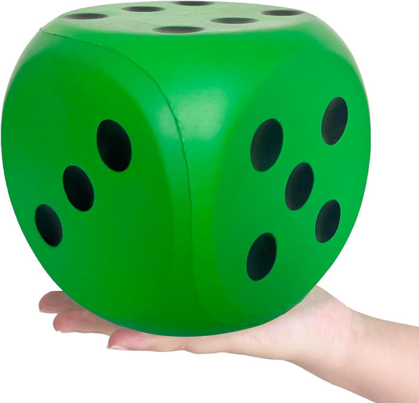 Giant 5.9 Inches Kawaii Foam Dice, Fun-Filled Educational Toy for Game Nights and Learning Sessions