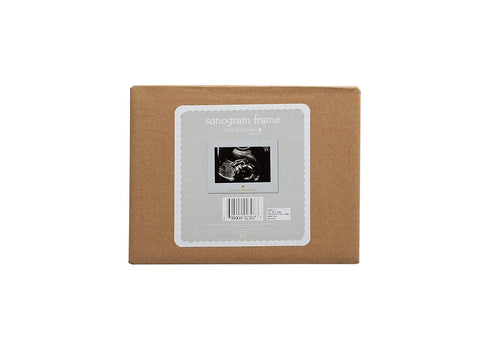 Little Blossoms Pearhead Love At First Sight Sonogram Picture Frame - Gender-Neutral Nursery Décor, 6.94x5.25x.75 Inch