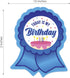 Birthday Ribbon Stickers / 250 Birthday Stickers for Kids / 1 5/8" x 2" School Today is My Birthday Labels