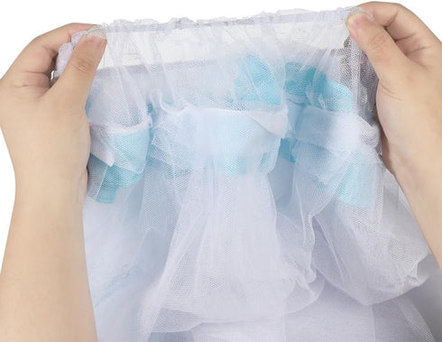 PENINSULA LOVE Crib Mosquito Net Crib Dome Bed Canopy Foldable Cot Net Tent Universal Palace Style Dome Bed Curtain