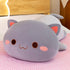 FUYU Cat Stuffed Animals, Soft Cat Plush Pillow Kawaii Kitten Toy Gifts for Kids Room Decor
