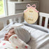 Forever My Baby You'll Be Wooden Sign Gift Acrylic Bow Tabletop Decor with Stand for Nursery, Kids Room & Home