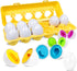 Matching Eggs Easter Egg Toy for Toddlers, Educational Fine Motor Skill Montessori Gift