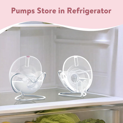 Momcozy 304 Momcozy M5 Breast Pump Stand Holder Compatible with All Wearable Breastpump, Stainless Steel Cute Stand