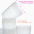 6 Oz (2 Pack), INTTERO Baby Bottles with Built-in Formula Dispenser, Anti-Colic Wide Neck Design for Newborn Feeding